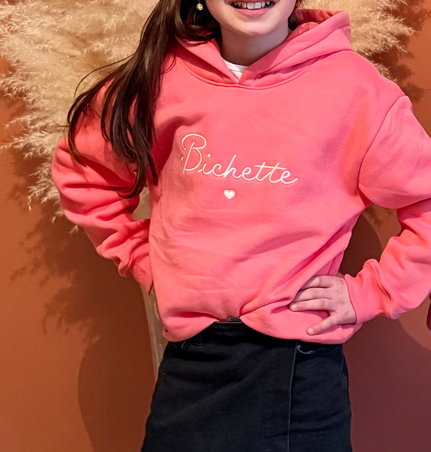 Sweat à capuche matchy matchy Bichette 👧