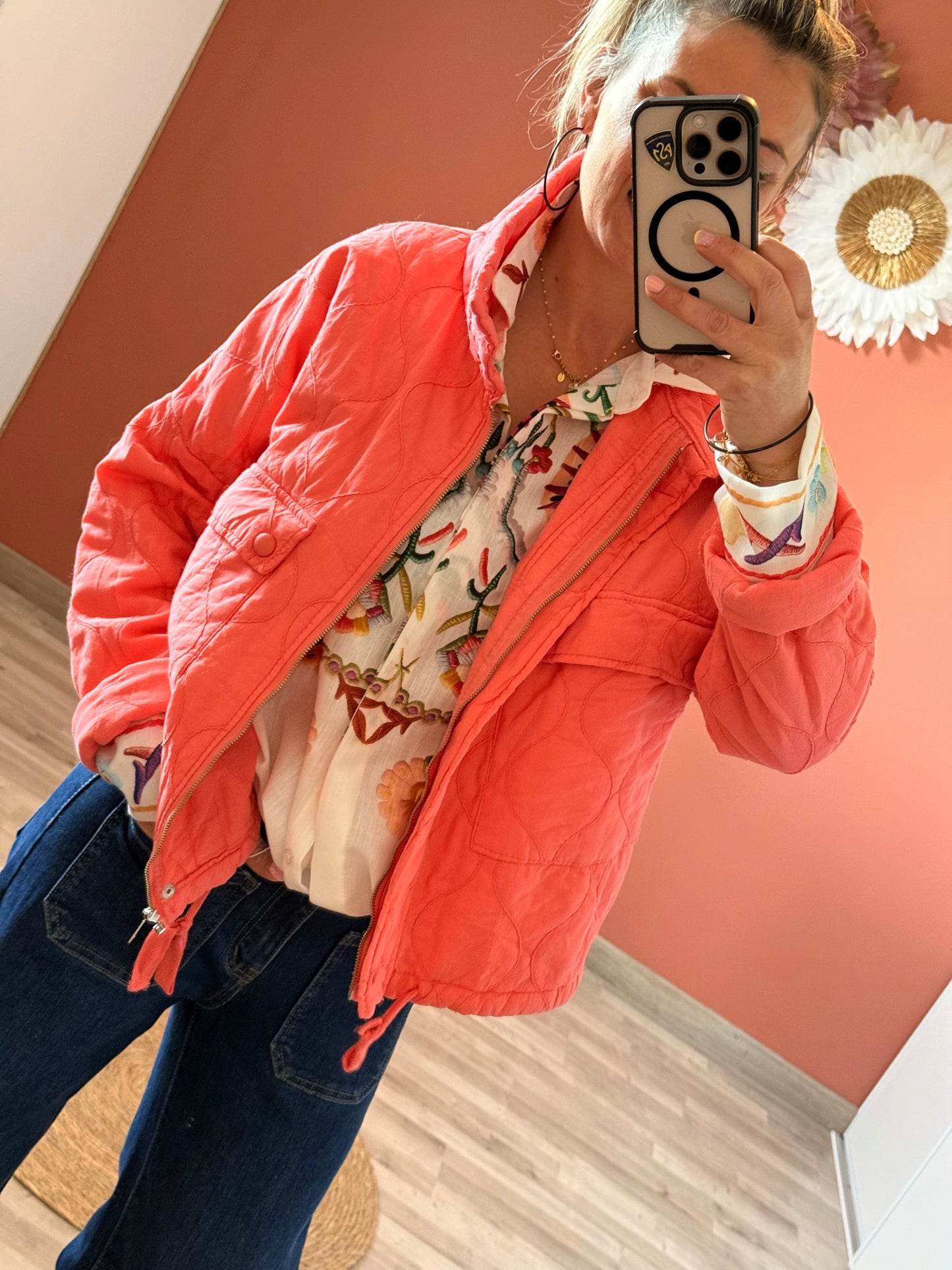 Chemise imprimée Lila