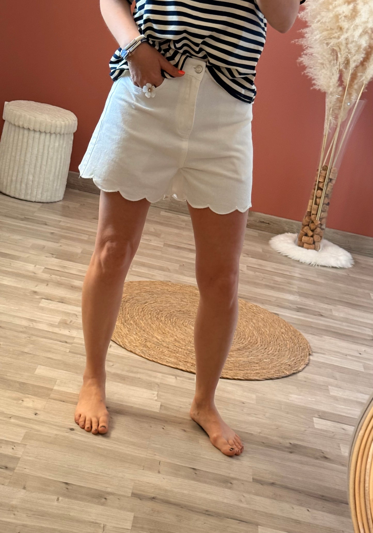 Short blanc Raphaël
