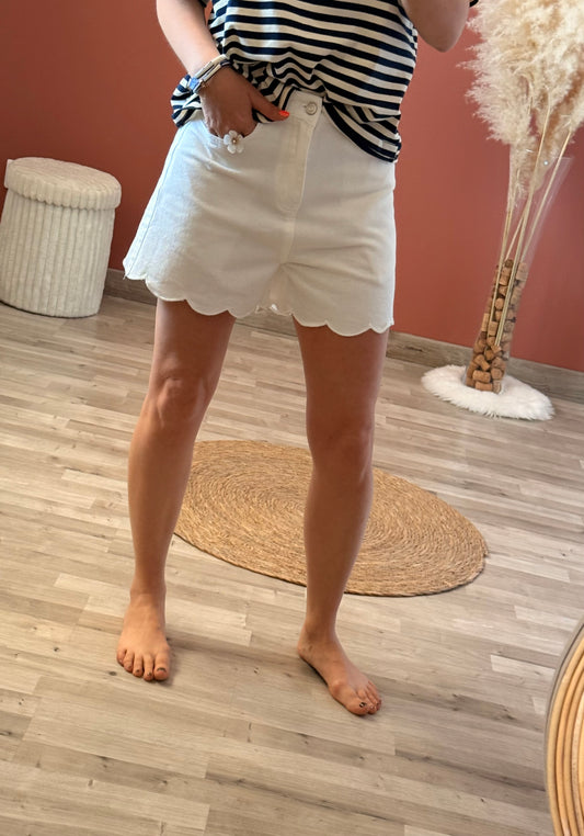 Short blanc Raphaël