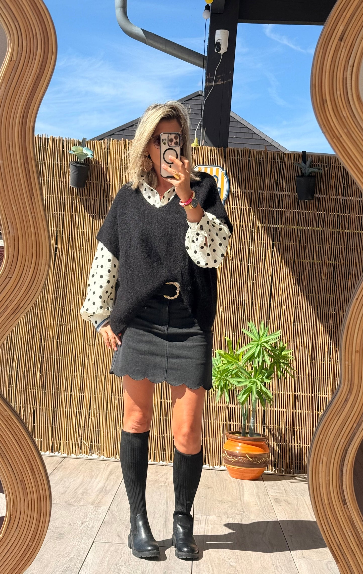 Pull sans manches