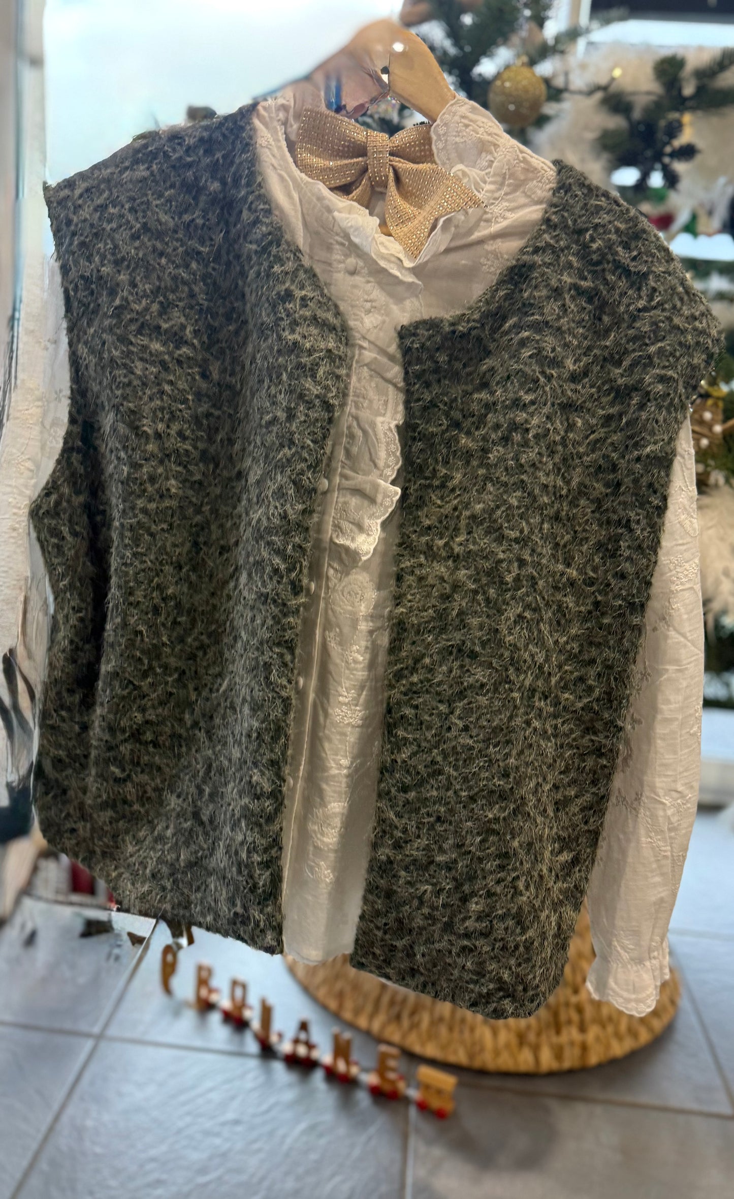 Gilet sans manches pulpeuses Victoire 🫶