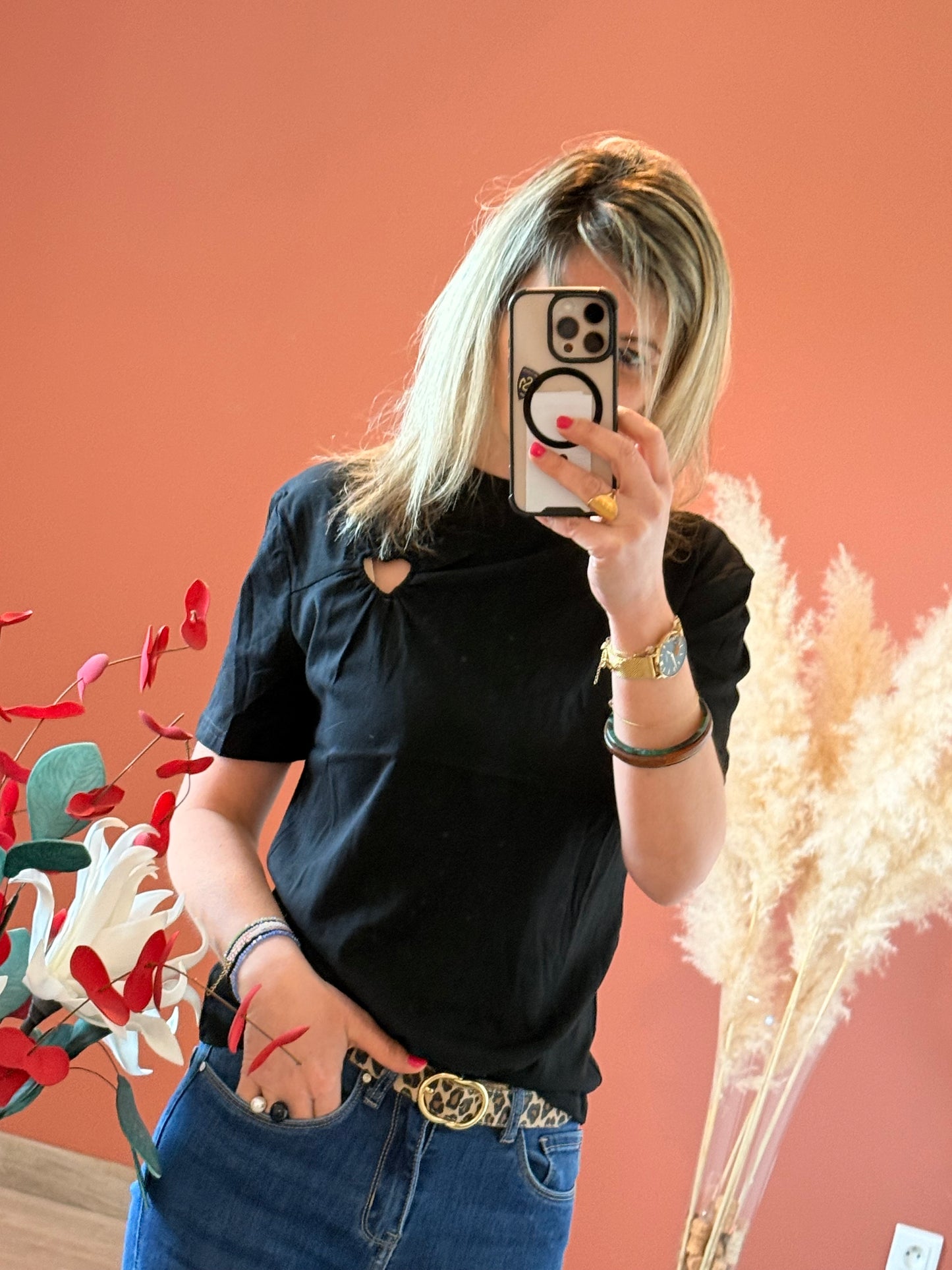 Tee shirt cœur Isya