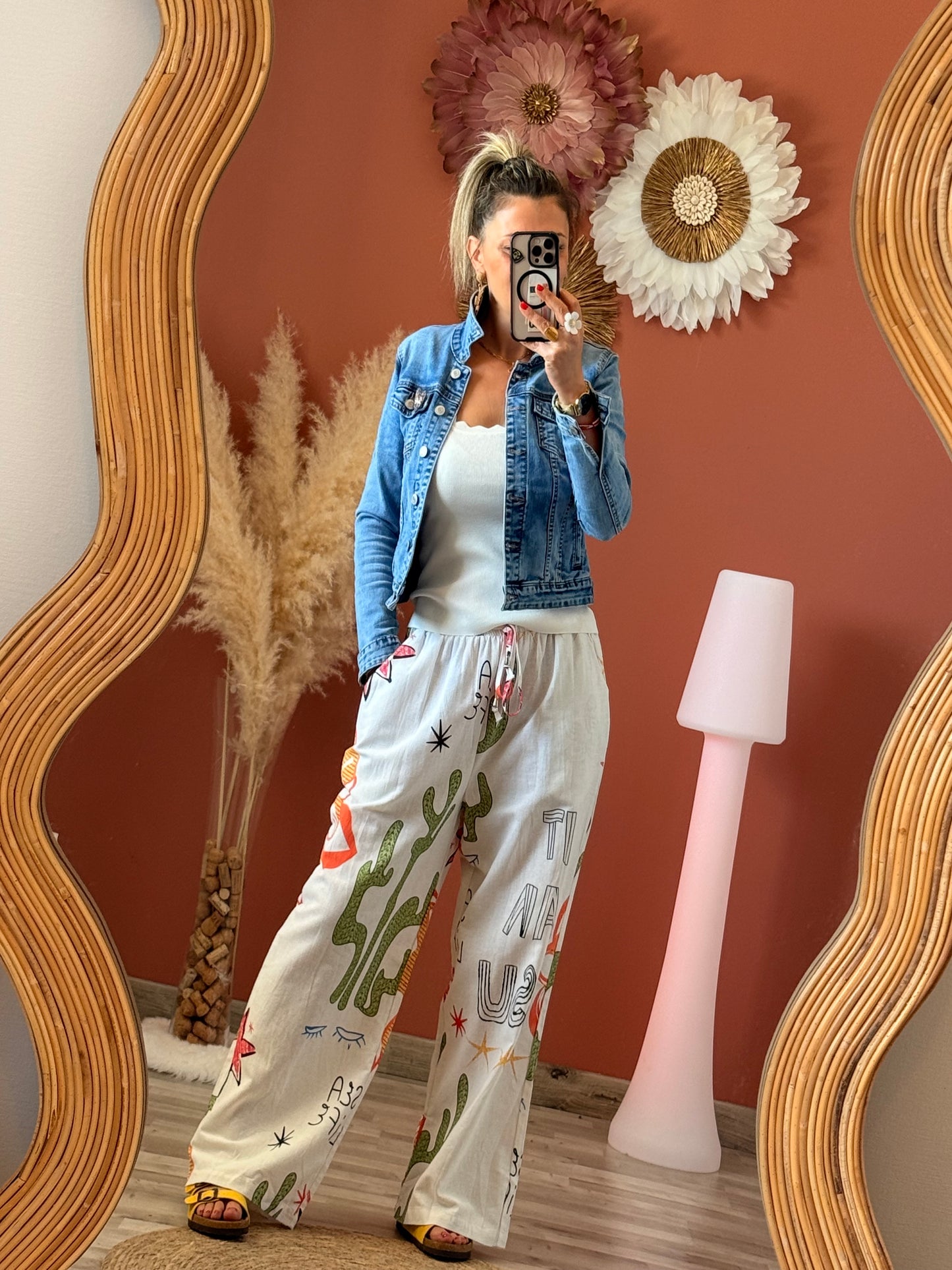 Pantalon imprimé