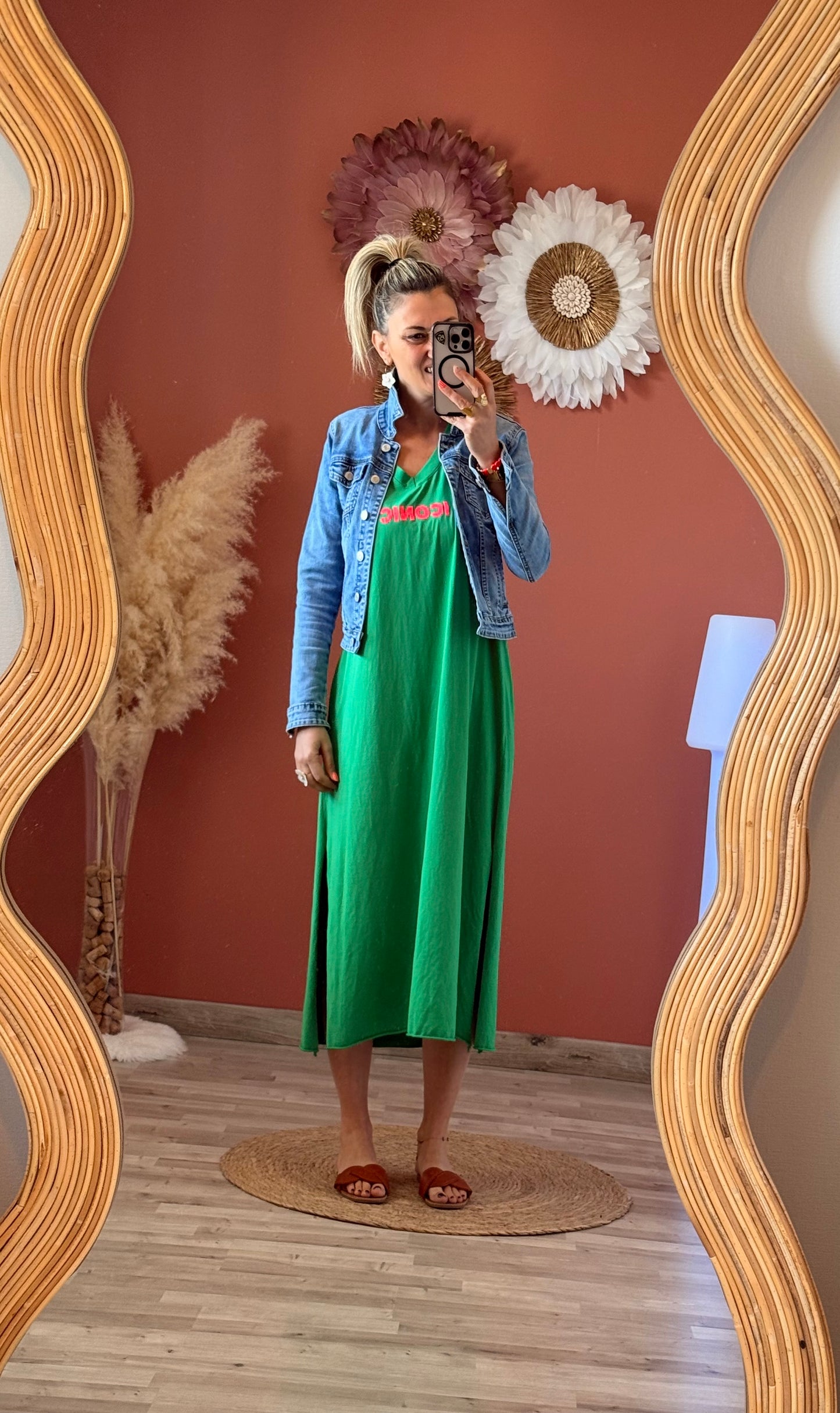 Robe longue Iconic