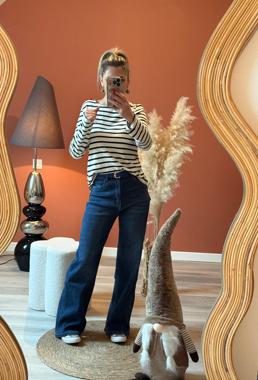 💋 Top Marinière Bisou