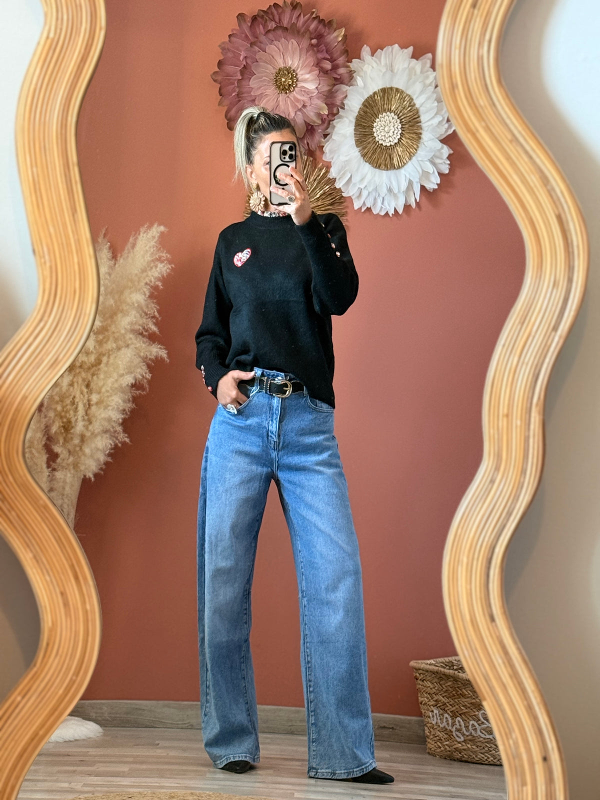 Pull cœur Nina