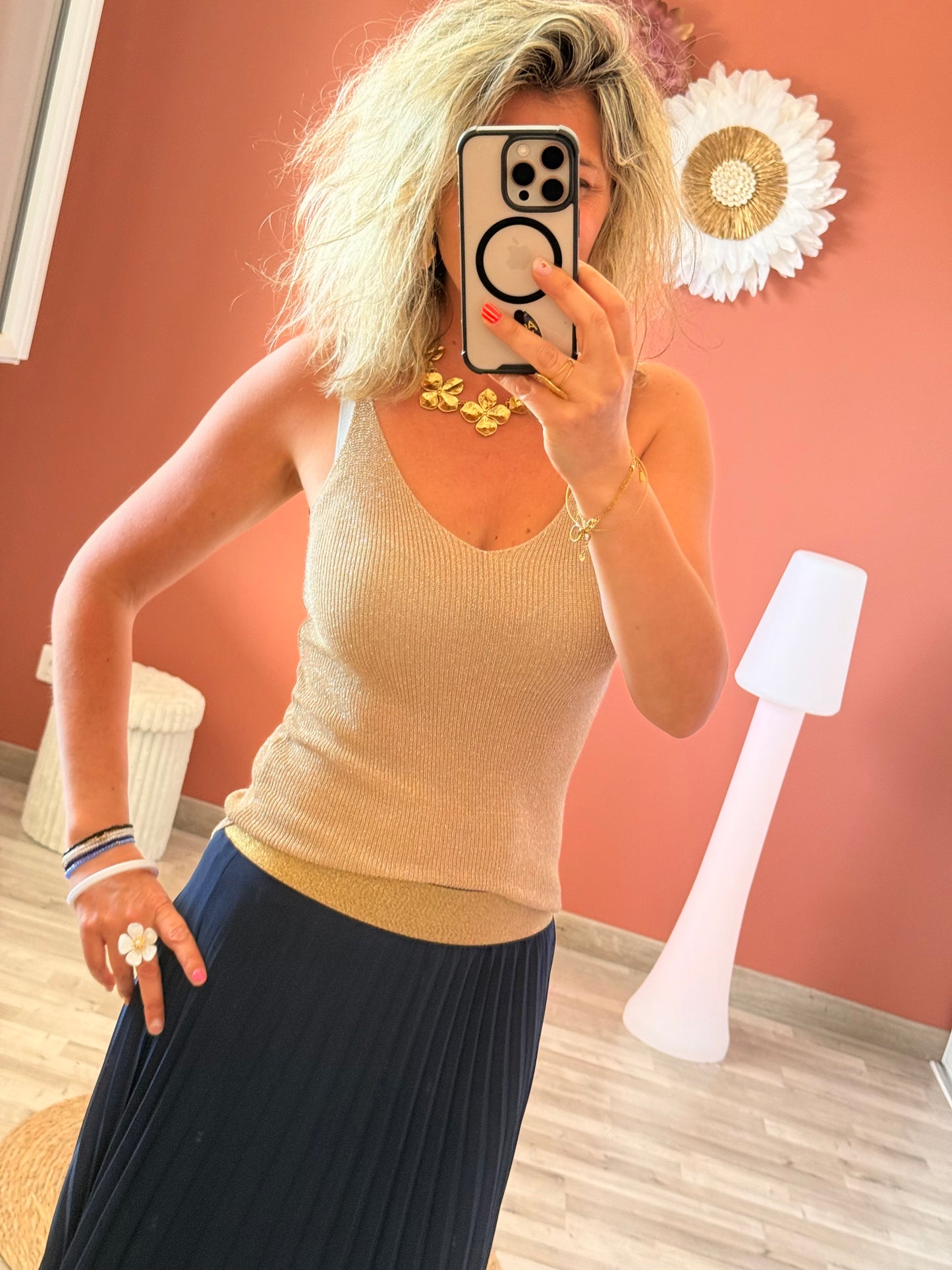 Top Noé en lurex 🌈