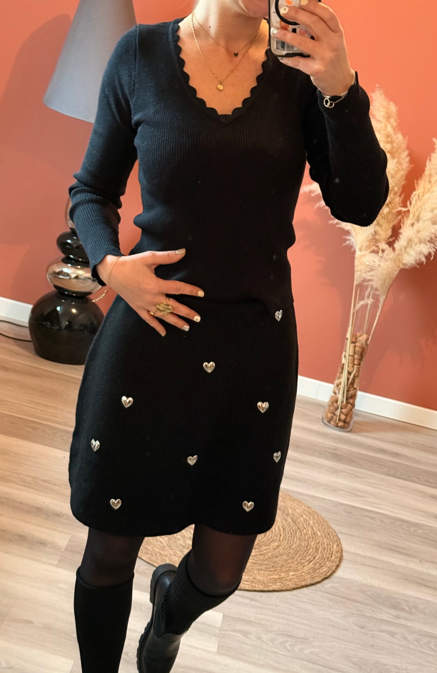 Pull fin noir