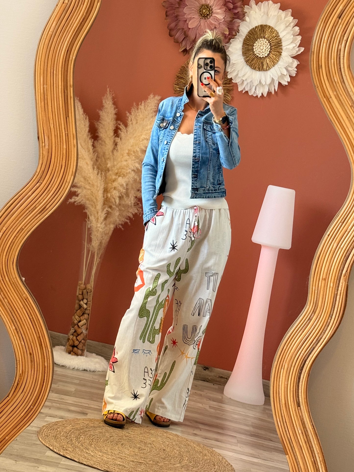 Pantalon imprimé