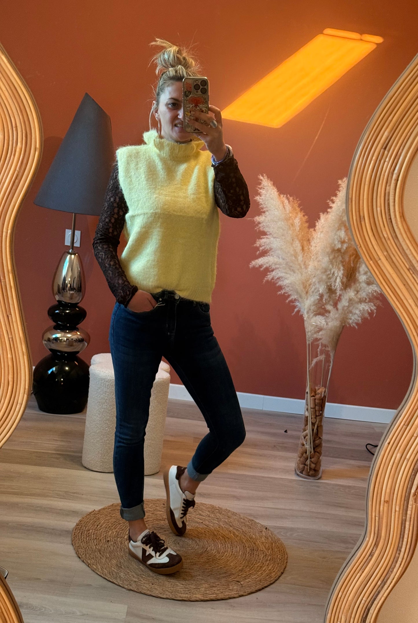 Pull sans manche Zola