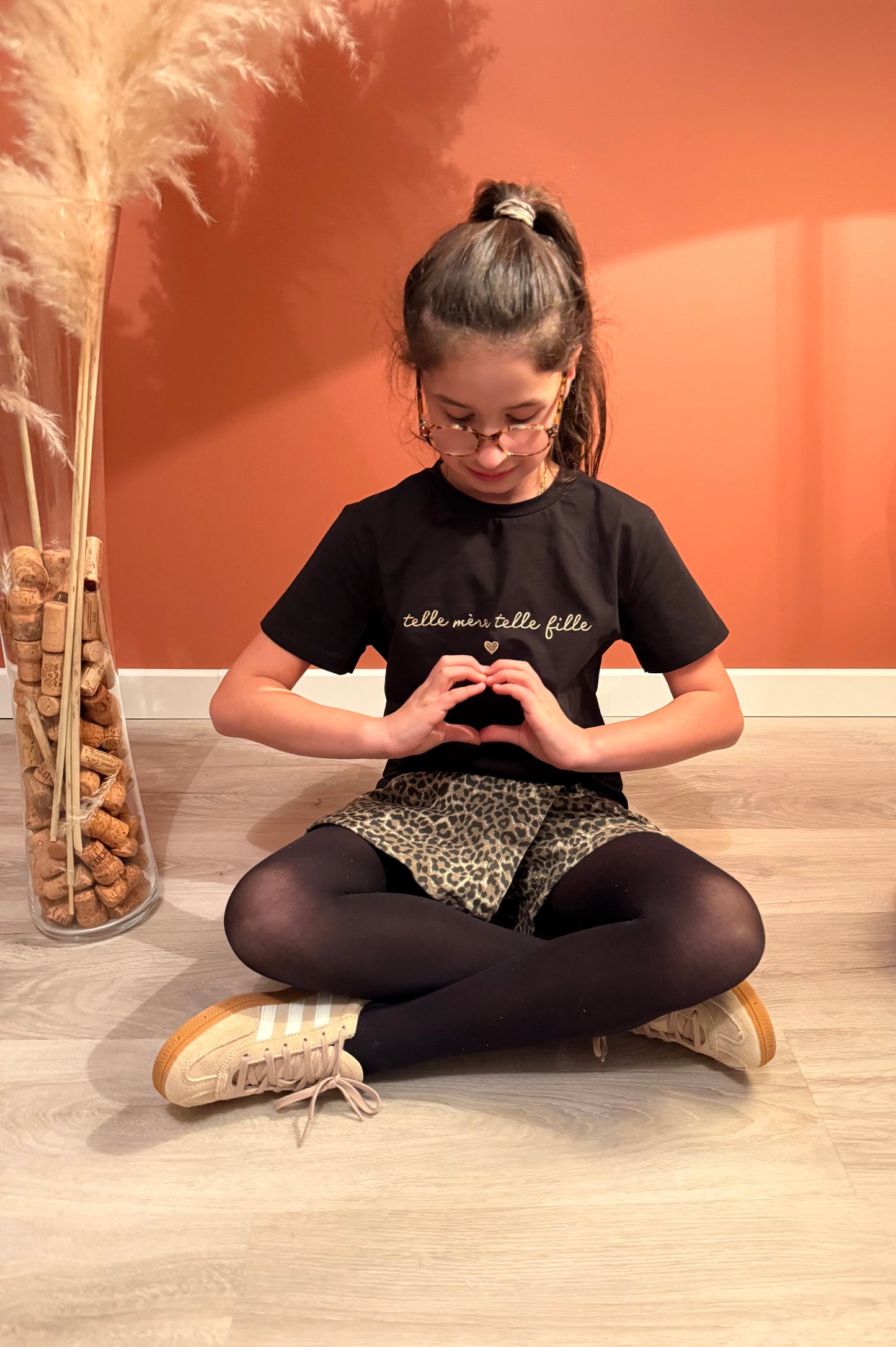 Tee shirt enfant telle mère telle fille  👧