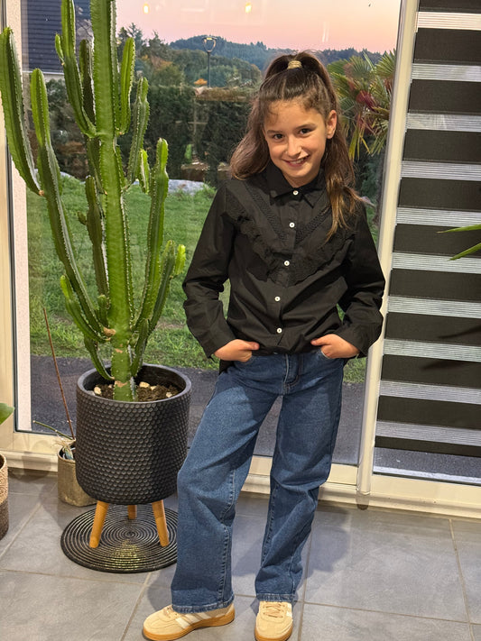 Chemise noir Isée 🖤