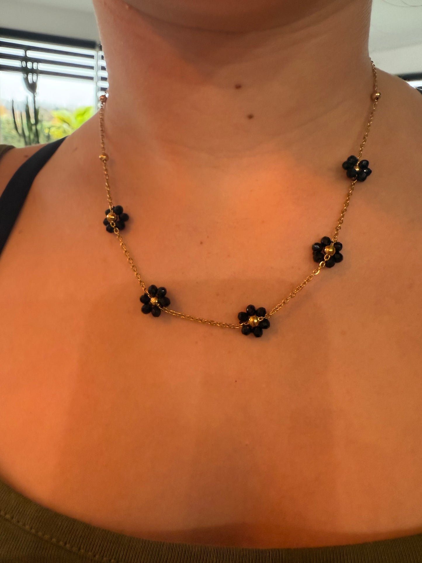 Collier fleur