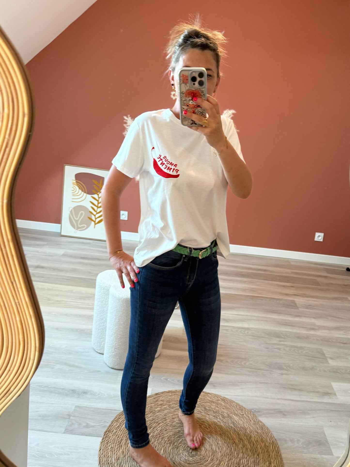 Tee shirt amour pimenté