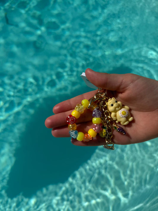 Mini gris-gris de sac ourson